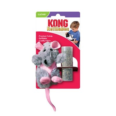 Kong Kat Catnip Rat 9,5X3X5 CM - Best4pets.nl