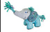 Kong Knots Carnival Olifant 17X12,5X9 CM - Best4pets.nl