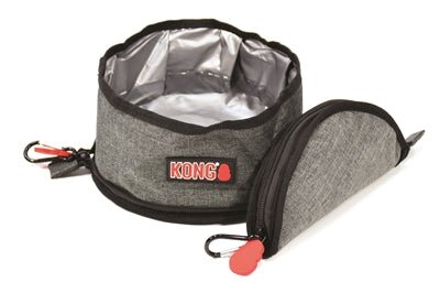 Kong Opvouwbare Drink - / Voerbak - Best4pets.nl