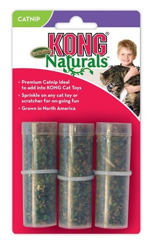 Kong Refillables Catnip Kattenkruid Buisjes 3 ST - Best4pets.nl