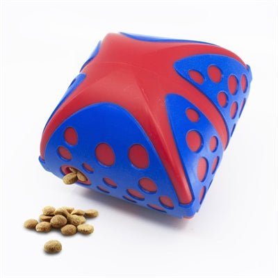 Kong Rewards Wally Blauw / Rood 12,5X12,5X12,5 CM - Best4pets.nl