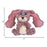 Kong Scrumplez Bunny Pluche Met Piep Roze - Best4pets.nl