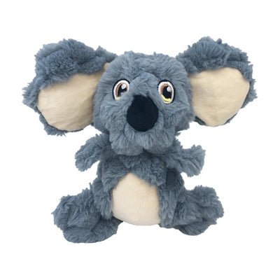 Kong Scrumplez Koala Pluche Met Piep Grijs - Best4pets.nl