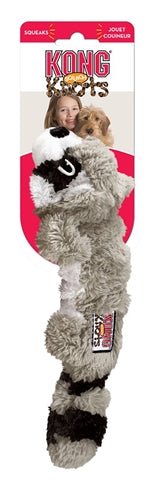 Kong Scrunch Knots Raccoon - Best4pets.nl