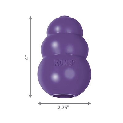 Kong Senior Paars LARGE 10,5X7X7 CM - Best4pets.nl