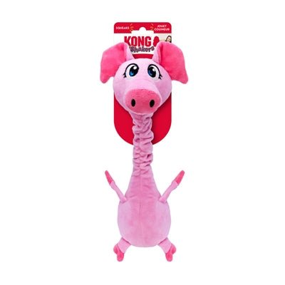 Kong Shakers Bobz Varken Met Piep Roze - Best4pets.nl