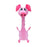 Kong Shakers Bobz Varken Met Piep Roze - Best4pets.nl