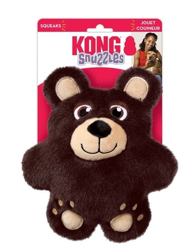 Kong Snuzzles Bear 21,5X21,5X9 CM - Best4pets.nl