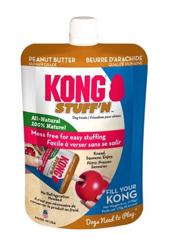 Kong Stuff'n All Natural Pindakaas 170 GR - Best4pets.nl