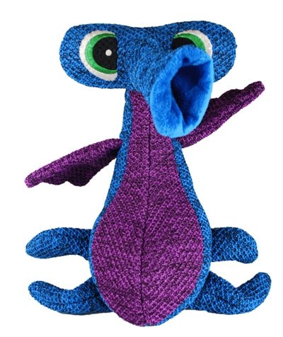 Kong Woozles Alien Blauw 28X19X13,5 CM - Best4pets.nl