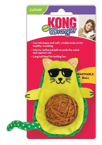 Kong Wrangler Avocato 11X7 CM - Best4pets.nl