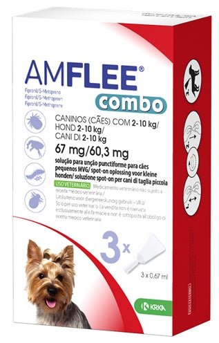 Krka Amflee Combo Spot On Hond - Best4pets.nl