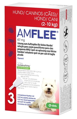 Krka Amflee Spot On Hond - Best4pets.nl