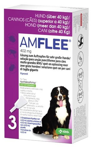 Krka Amflee Spot On Hond - Best4pets.nl