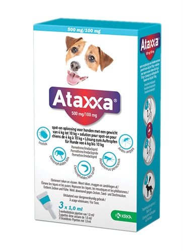 Krka Ataxxa Spot On Hond - Best4pets.nl