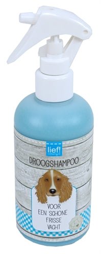 Lief! Droogshampoo Universeel 250 ML - Best4pets.nl