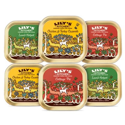 Lily's Kitchen Dog Adult Classic Dinners Tray Multipack 6X150 GR - Best4pets.nl