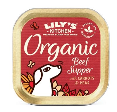 Lily's Kitchen Dog Organic Beef Supper 11X150 GR - Best4pets.nl