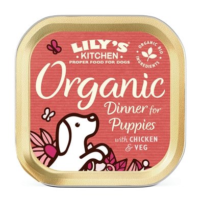 Lily's Kitchen Dog Puppy Organic Dinner 11X150 GR - Best4pets.nl