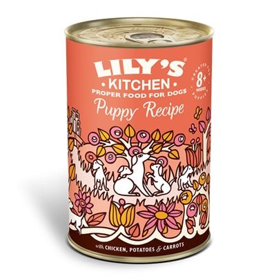 Lily's Kitchen Dog Puppy Recipe Chicken / Potatoes / Carrots 6X400 GR - Best4pets.nl