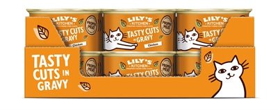 Lily's Kitchen Simply Chicken Tasty Cuts In Gravy 24X85 GR - Best4pets.nl