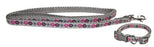 Little Rascals Puppy Halsband Met Lijn Roze 22,5 - 36 CM - Best4pets.nl