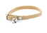 Martin Halsband Kat Elastisch Nylon Beige 30X1 CM - Best4pets.nl