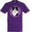 Merkloos T-Shirt Kat Zwart/Wit Paars - Best4pets.nl