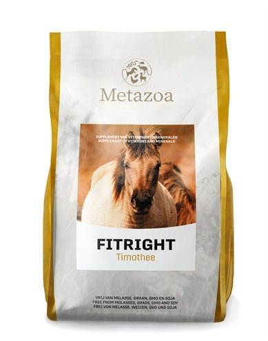 Metazoa Premium Paardenvoeding Fitright Timothee - Best4pets.nl