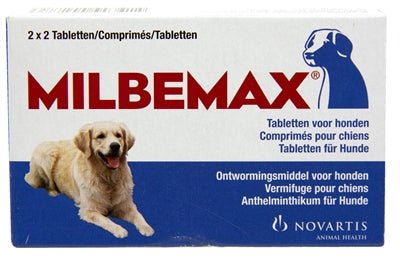 Milbemax Tablet Ontworming Hond LARGE 2X2 TABL - Best4pets.nl