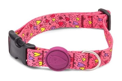 Morso Halsband Hond Gerecycled Pink Think Roze - Best4pets.nl