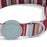 Morso Halsband Hond Gerecycled Skyline Rood / Roze - Best4pets.nl