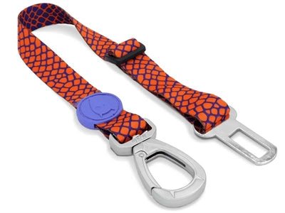 Morso Honden Autogordel Gerecycled Urban Lizard Rood - Best4pets.nl