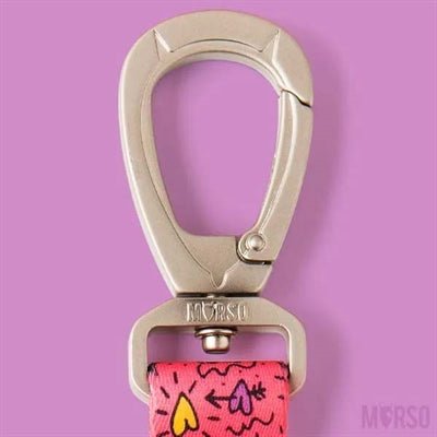 Morso Hondenriem Gerecycled Pink Think Roze - Best4pets.nl