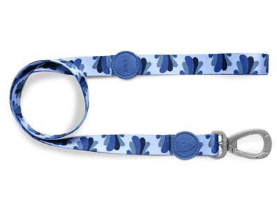 Morso Hondenriem Gerecycled Splash Blauw - Best4pets.nl