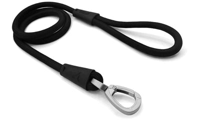 Morso Hondenriem Soft Rope Gerecycled Black Zwart - Best4pets.nl