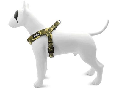 Morso Mini Hondentuig Verstelbaar Gerecycled Full Metal Dog Bruin - Best4pets.nl