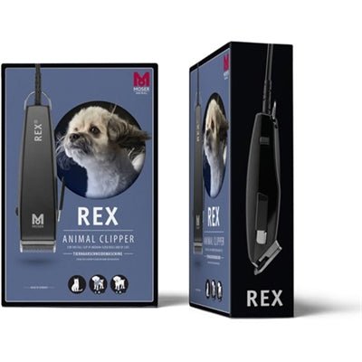 Moser Tondeuse Rex 1230 Zwart - Best4pets.nl