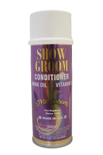 Mr Groom Show Groom Glansspray Met Mink Olie - Best4pets.nl