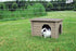 Natura Knaagdierhuis Asfalt Dak Grijsgroen 50X37X30 CM - Best4pets.nl