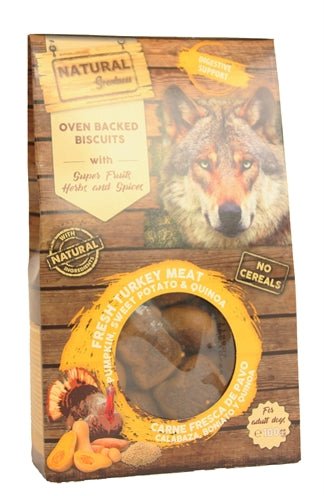 Natural Greatness Digestive Support Gebakken Koekjes 100 GR - Best4pets.nl