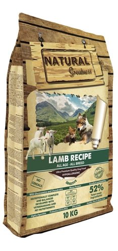 Natural Greatness Lamb Recipe - Best4pets.nl