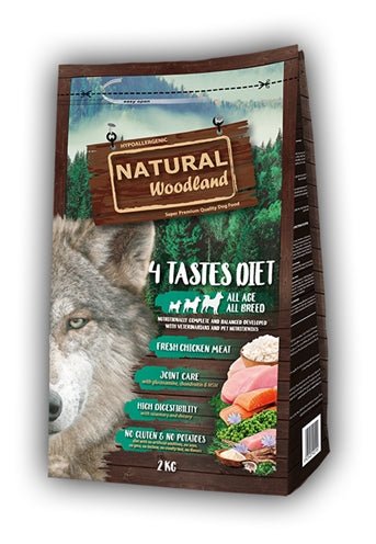 Natural Greatness Natural Woodland 4 Tastes Diet - Best4pets.nl