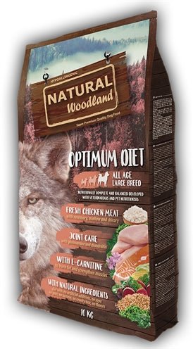 Natural Greatness Natural Woodland Optimum Large Breed Diet 10 KG - Best4pets.nl