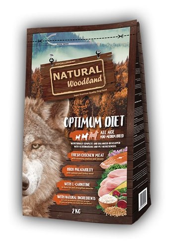 Natural Greatness Natural Woodland Optimum Mini / Medium Breed Diet - Best4pets.nl