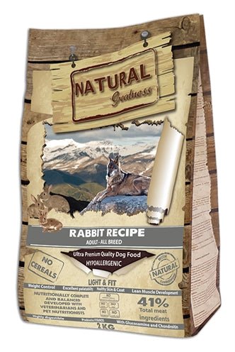 Natural Greatness Rabbit Light & Fit Recipe - Best4pets.nl