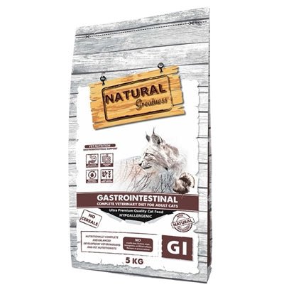 Natural Greatness Veterinary Diet Cat Gastrointestinal Complete 5 KG - Best4pets.nl