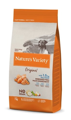 Natures Variety Original Adult Mini Salmon No Grain - Best4pets.nl