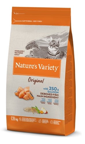 Natures Variety Original Sterilized Salmon - Best4pets.nl