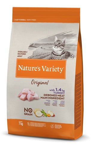 Natures Variety Original Sterilized Turkey No Grain - Best4pets.nl